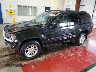 2004 Jeep Grand Cherokee Laredo z VIN 1J4GW48S34C293370, wystawiony jako Copart lot #54491005 z przebiegiem 145 352 mil mil oraz Szkody całkowita. Historia ofert i sprzedaży dostępna na DreamBid. Obrazek 1.