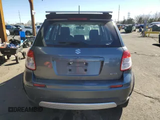 2008 Suzuki SX4 with VIN JS2YB417685105050, listed as a Copart auction lot 46467745 with 160,884 mi miles and Salvage Title. Bid and sale history available at carsss.com. Image 6.