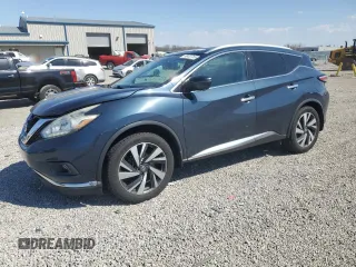 2017 Nissan Murano SL with VIN 5N1AZ2MH3HN146151, listed as a Copart auction lot 50433785 with 105,991 mi miles and Salvage Title. Bid and sale history available at carsss.com. Image 1.