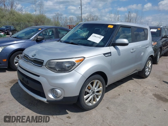2018 Kia Soul + with VIN KNDJP3A53J7510640, listed as a IAAI auction lot 42061530 with 62,068 mi miles. Bid and sale history available at carsss.com. Image 19.