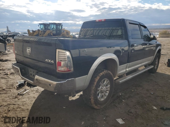 2014 Ram 2500 with VIN 3C6TR5FT9EG116356, listed as a Copart auction lot 78501674 with 119,037 mi miles and Salvage title. Bid and sale history available at DreamBid. Image 3.
