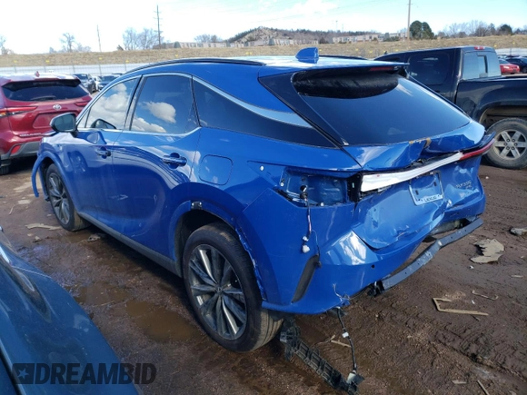 2023 Lexus RX with VIN 2T2BAMCA2PC027987, listed as a Copart auction lot 41213154 with 1,394 mi miles. Bid and sale history available at carsss.com. Image 2.