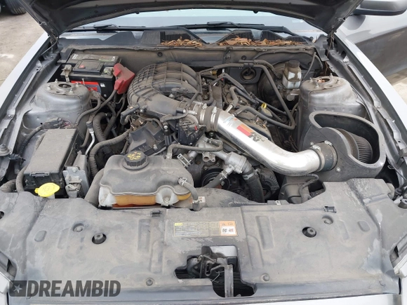2013 Ford Mustang V6 with VIN 1ZVBP8AM6D5241569, listed as a IAAI auction lot 41884583 with 100,700 mi miles. Bid and sale history available at carsss.com. Image 10.