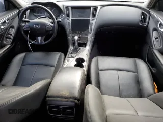 2016 Infiniti Q50 Premium with VIN JN1EV7AP0GM300476, listed as a Copart auction lot 55814175 with 116,025 mi miles and Salvage Title. Bid and sale history available at carsss.com. Image 8.