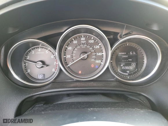 2013 Mazda CX-5 Grand Touring with VIN JM3KE2DE7D0114330, listed as a Copart auction lot 45519815 with 159,820 mi miles and Salvage Title. Bid and sale history available at carsss.com. Image 9.