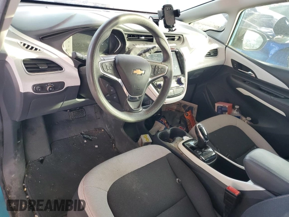 2020 Chevrolet Bolt EV LT with VIN 1G1FY6S09L4117892, listed as a Copart auction lot 82146984 with 111,341 mi miles and Salvage title. Bid and sale history available at DreamBid. Image 8.