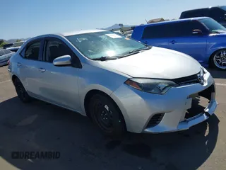2015 Toyota Corolla L with VIN 5YFBURHE5FP345816, listed as a IAAI auction lot 41982255 with Not Provided miles and . Bid and sale history available at DreamBid. Image 1.
