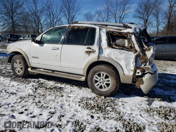 2006 Ford Explorer Eddie Bauer with VIN 1FMEU74866ZA01561, listed as a Copart auction lot 53548505 with Not provided miles and Non repairable. Bid and sale history available at DreamBid. Image 2.