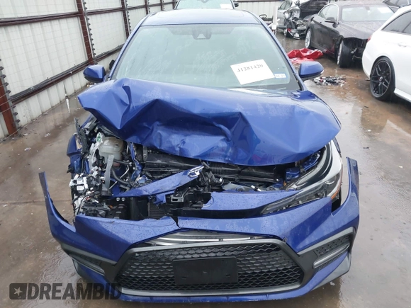 2020 Toyota Corolla SE with VIN 5YFP4RCE1LP012862, listed as a IAAI auction lot 41281420 with 78,541 mi miles. Bid and sale history available at carsss.com. Image 6.