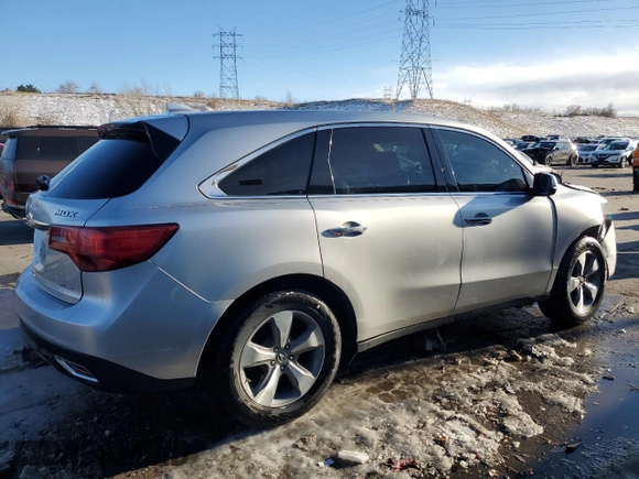 2015 Acura MDX with VIN 5FRYD4H24FB013864, listed as a Copart auction lot 87624775 with 162,893 mi miles and Salvage title. Bid and sale history available at DreamBid. Image 3.