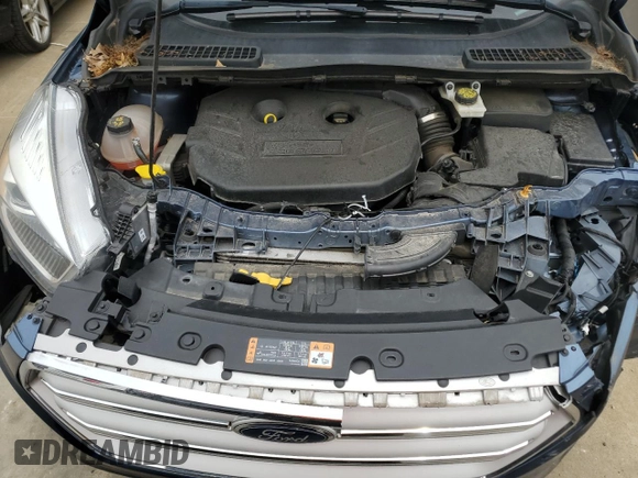 2018 Ford Escape Titanium with VIN 1FMCU9J93JUC01903, listed as a Copart auction lot 57337045 with 59,276 mi miles and Salvage title. Bid and sale history available at DreamBid. Image 12.