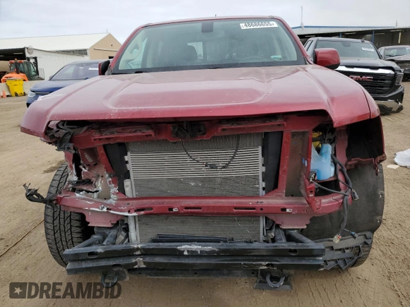 2019 GMC Canyon 4WD SLE with VIN 1GTG6CEN7K1291886, listed as a Copart auction lot 48686655 with 61,979 mi miles and Salvage Title. Bid and sale history available at carsss.com. Image 5.