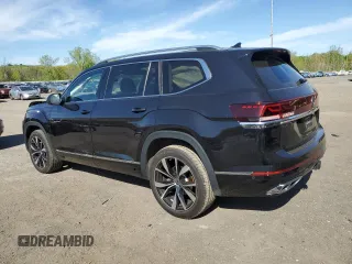 2024 Volkswagen Atlas SEL Premium R-Line with VIN 1V2FR2CA5RC600331, listed as a Copart auction lot 55237615 with 13,796 mi miles and Salvage title. Bid and sale history available at DreamBid. Image 2.