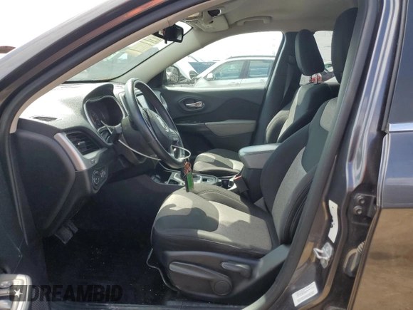 2014 Jeep Cherokee Latitude z VIN 1C4PJLCS5EW148272, wystawiony jako Copart lot #52852295 z przebiegiem 99 591 mil mil oraz Szkoda całkowita • Salvage title. Historia ofert i sprzedaży dostępna na DreamBid. Obrazek 7.