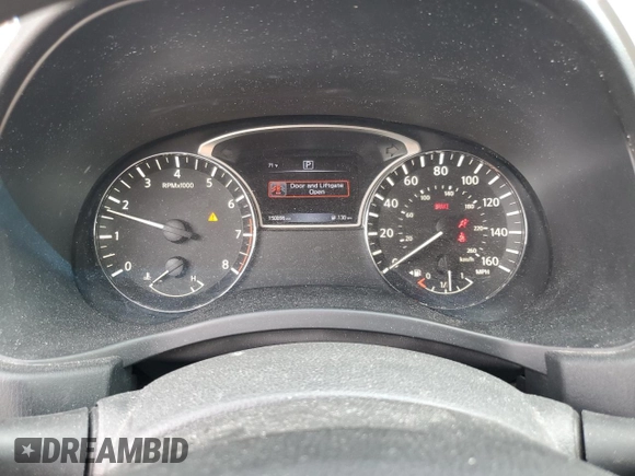 2016 Nissan Pathfinder S with VIN 5N1AR2MN0GC616376, listed as a Copart auction lot 57779555 with 150,896 mi miles and Salvage title. Bid and sale history available at DreamBid. Image 9.