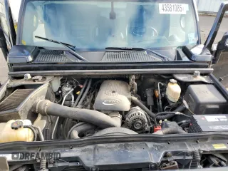 2006 Hummer H2 with VIN 5GRGN23U26H101611, listed as a Copart auction lot 43581085 with 121,043 mi miles and Salvage Title. Bid and sale history available at carsss.com. Image 12.