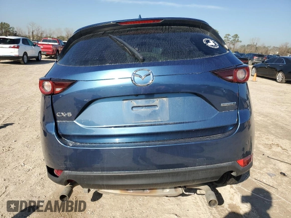 2021 Mazda CX-5 Sport with VIN JM3KFABMXM1379089, listed as a Copart auction lot 46674345 with 0 mi miles and Salvage Title. Bid and sale history available at carsss.com. Image 6.