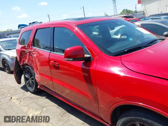 2013 Dodge Durango R/T with VIN 1C4SDJCT0DC686103, listed as a IAAI auction lot 41985034 with 117,212 mi miles and . Bid and sale history available at DreamBid. Image 13.