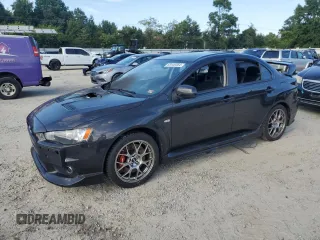 2011 Mitsubishi Lancer Evolution GSR with VIN JA32W8FV6BU010292, listed as a Copart auction lot 68446384 with 0 mi miles and Salvage Title. Bid and sale history available at carsss.com. Image 1.