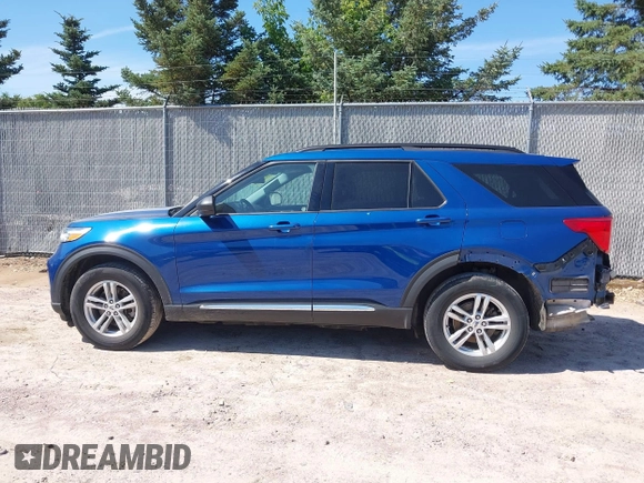 2022 Ford Explorer XLT z VIN 1FMSK8DH2NGA93566, wystawiony jako IAAI lot #42787118 z przebiegiem 55 153 mil mil oraz . Historia ofert i sprzedaży dostępna na DreamBid. Obrazek 15.