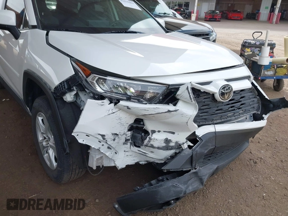 2019 Toyota RAV4 XLE with VIN JTMW1RFV0KD026561, listed as a IAAI auction lot 42035063 with 51,670 mi miles. Bid and sale history available at carsss.com. Image 6.