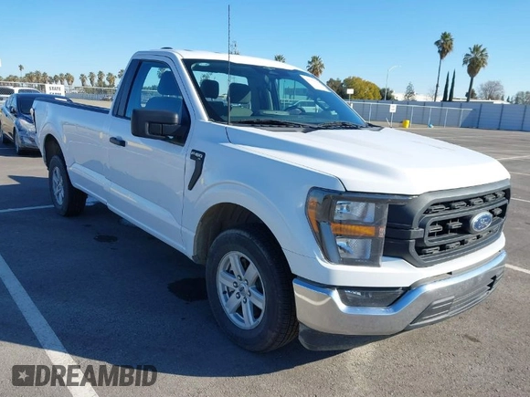 2023 Ford F-150 XL with VIN 1FTMF1C51PKD58283, listed as a IAAI auction lot 41752279 with 90,263 mi miles and . Bid and sale history available at carsss.com. Image 1.