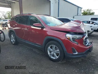 2019 GMC Terrain SLE with VIN 3GKALMEV2KL335343, listed as a Copart auction lot 53092855 with 92,838 mi miles and Non Repairable. Bid and sale history available at carsss.com. Image 4.