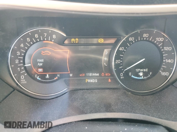 2015 Lincoln MKZ z VIN 3LN6L2GK1FR613074, wystawiony jako Copart lot #52157775 z przebiegiem 118 144 mil mil oraz Szkoda całkowita • Salvage title. Historia ofert i sprzedaży dostępna na DreamBid. Obrazek 9.