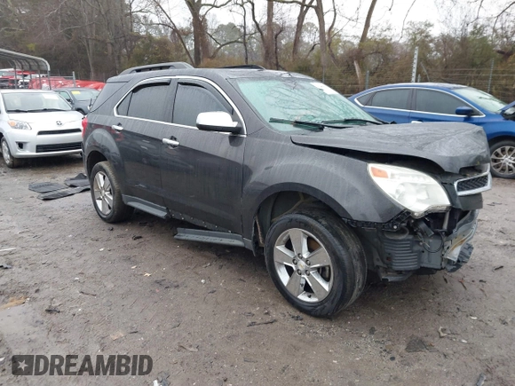 2014 Chevrolet Equinox LT with VIN 2GNFLBE31E6377944, listed as a IAAI auction lot 41386096 with 124,733 mi miles. Bid and sale history available at carsss.com. Image 1.
