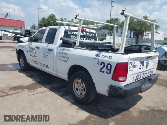 2022 Ram 1500 Tradesman z VIN 1C6RR6FG5NS154825, wystawiony jako IAAI lot #42316379 z przebiegiem 75 347 mil mil oraz . Historia ofert i sprzedaży dostępna na DreamBid. Obrazek 3.