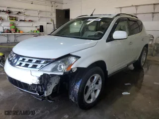 2003 Nissan Murano SL with VIN JN8AZ08T43W100200, listed as a Copart auction lot 87208504 with 104,212 mi miles and Salvage Title. Bid and sale history available at carsss.com. Image 1.
