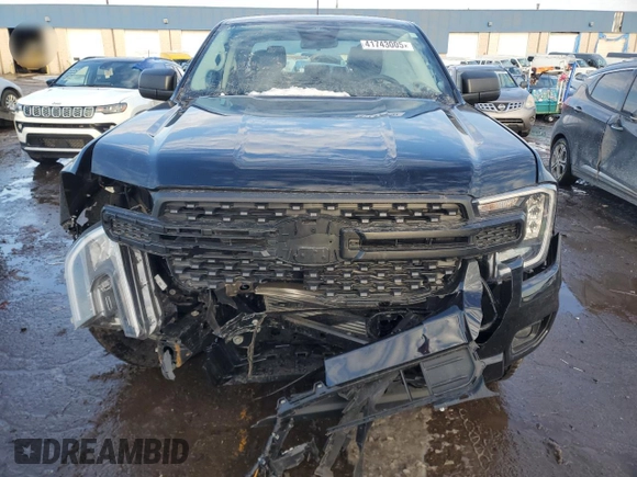 2024 Ford Ranger XL with VIN 1FTER4PH1RLE55028, listed as a Copart auction lot 41743005 with 2,210 mi miles and Clean Title. Bid and sale history available at carsss.com. Image 5.