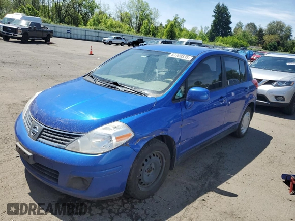 2009 Nissan Versa S with VIN 3N1BC13E49L440402, listed as a Copart auction lot 57709335 with 96,372 mi miles and Clean title. Bid and sale history available at DreamBid. Image 1.