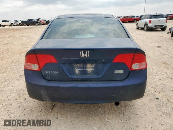 2006 Honda Civic LX z VIN 1HGFA165X6L031877, wystawiony jako Copart lot #59934095 z przebiegiem 187 365 mil mil oraz Czysty tytuł • Clean title. Historia ofert i sprzedaży dostępna na DreamBid. Obrazek 6.