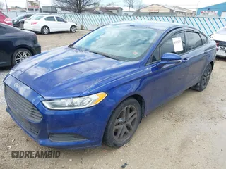 2013 Ford Fusion SE with VIN 3FA6P0HR7DR123413, listed as a IAAI auction lot 41896303 with 120,288 mi miles. Bid and sale history available at carsss.com. Image 2.