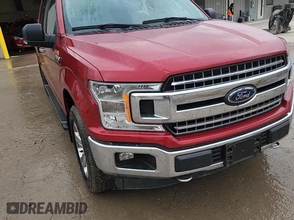 2020 Ford F-150 XL with VIN 1FTEW1E58LFB80912, listed as a Copart auction lot 65170605 with 75,815 mi miles and Salvage title. Bid and sale history available at DreamBid. Image 13.
