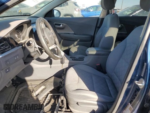 2022 Kia Niro LXS with VIN KNDCB3LC9N5537698, listed as a Copart auction lot 43872755 with 107,052 mi miles and Salvage Title. Bid and sale history available at carsss.com. Image 7.