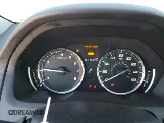 2015 Acura TLX V6 with VIN 19UUB2F39FA021135, listed as a Copart auction lot 47417085 with 104,997 mi miles and Salvage Title. Bid and sale history available at carsss.com. Image 9.