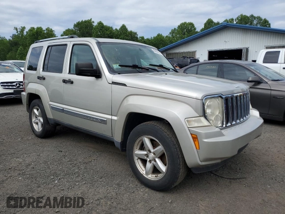 2008 Jeep Liberty Limited with VIN 1J8GN58K68W160677, listed as a Copart auction lot 60858325 with 145,605 mi miles and Clean title. Bid and sale history available at DreamBid. Image 4.