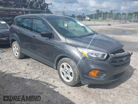 2017 Ford Escape S z VIN 1FMCU0F73HUE63885, wystawiony jako IAAI lot #42389985 z przebiegiem 158 338 mil mil oraz . Historia ofert i sprzedaży dostępna na DreamBid. Obrazek 1.