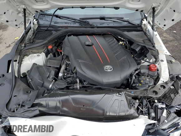 2020 Toyota Supra 3.0 with VIN WZ1DB4C06LW032176, listed as a Copart auction lot 49458085 with Not provided miles and Salvage title. Bid and sale history available at DreamBid. Image 13.