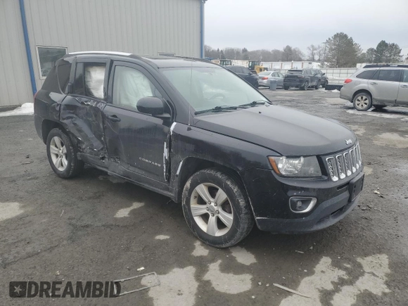 2015 Jeep Compass High Altitude Edition with VIN 1C4NJDEB5FD395511, listed as a Copart auction lot 46910975 with 81,622 mi miles and Salvage Title. Bid and sale history available at carsss.com. Image 4.