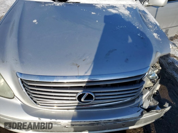 2004 Lexus LS 430 with VIN JTHBN36F240135489, listed as a Copart auction lot 41916125 with Not Provided miles and Salvage Title. Bid and sale history available at DreamBid. Image 13.
