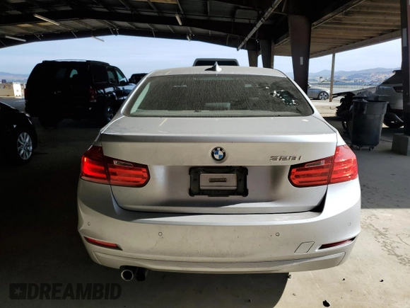 2015 BMW 3 Series 328i with VIN WBA3A5G54FNS91037, listed as a Copart auction lot 61854775 with 119,658 mi miles and Salvage title. Bid and sale history available at DreamBid. Image 6.