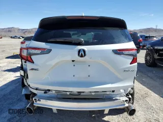 2022 Acura RDX w/A-Spec Package with VIN 5J8TC1H6XNL005572, listed as a Copart auction lot 43142853 with 10,700 mi miles. Bid and sale history available at carsss.com. Image 6.