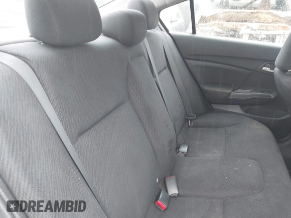 2013 Honda Civic LX with VIN 2HGFB2F50DH565533, listed as a IAAI auction lot 41774367 with 186,005 mi miles and . Bid and sale history available at DreamBid. Image 8.