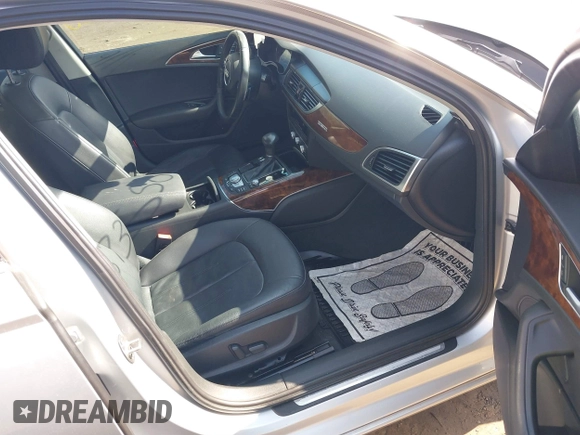 2015 Audi A6 2.0T Premium Plus with VIN WAUGFAFC2FN017718, listed as a IAAI auction lot 41673650 with 120,831 mi miles. Bid and sale history available at carsss.com. Image 5.