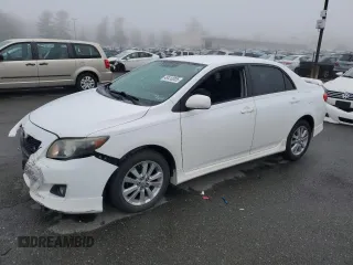 2009 Toyota Corolla with VIN 2T1BU40E09C129956, listed as a Copart auction lot 49410005 with 158,677 mi miles and Salvage Title. Bid and sale history available at carsss.com. Image 1.