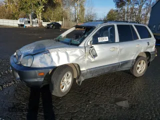 2002 Hyundai Santa Fe GLS with VIN KM8SC73D62U247487, listed as a Copart auction lot 81324114 with 220,620 mi miles and Salvage Title. Bid and sale history available at carsss.com. Image 1.