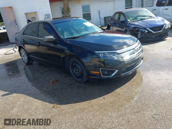 2012 Ford Fusion SEL with VIN 3FAHP0JA3CR122108, listed as a IAAI auction lot 41411683 with 245,834 mi miles. Bid and sale history available at carsss.com. Image 1.